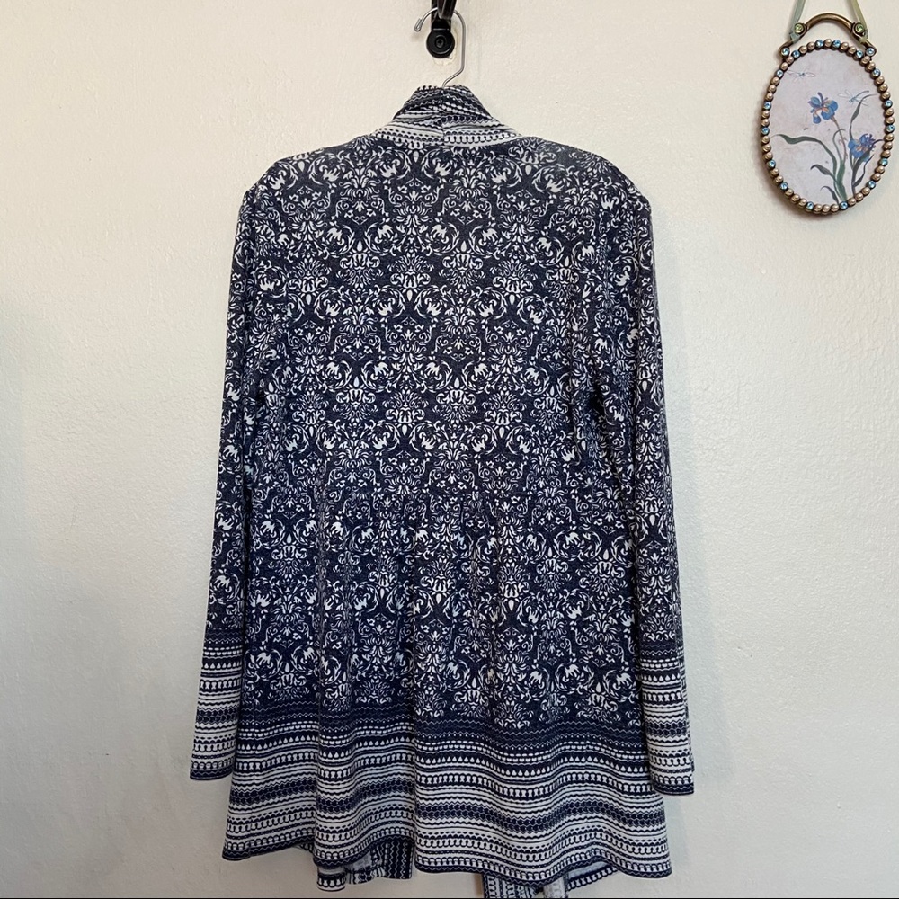 Dalia 3/4 Sleeve Open Cardigan - Picture 9 of 14